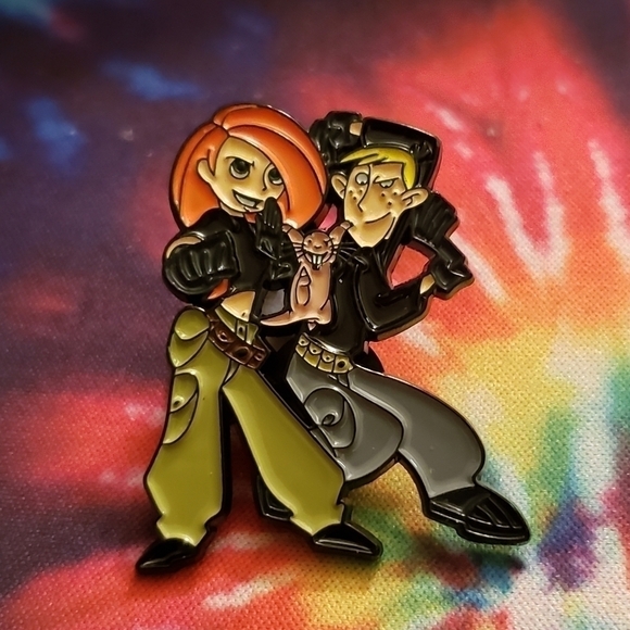 KIM Possible Ron Stoppable Enamel Pin Brooch - Picture 2 of 4